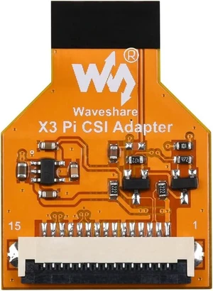 Waveshare CSI Adapter for RDK X3 Development Board, 24PIN to 15PIN CSI Adapter Board Waveshare CSI Adapter for RDK X3 Development Board, 24PIN to 15PIN CSI Adapter Board