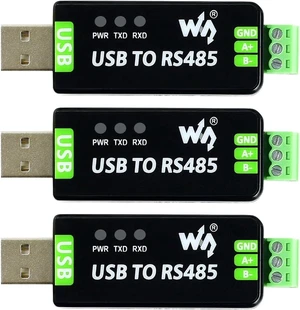 waveshare 3PCS Industrial USB to RS485 Converter with Original FT232RL and SP485EEN Embedded Protection Circuits for Industrial Control Equipments and/or Applications waveshare 3PCS Industrial USB to RS485 Converter with Original FT232RL and SP485EEN Embedded Protection Circuits for Industrial Control Equipments and/or Applications