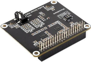 Waveshare Audio Driver Board for RDK X3 Development Board, Supports Audio Playback and Recording, Stereo Encoding/Decoding, Onboard Headphone Jack and 4-Ch Microphones Waveshare Audio Driver Board for RDK X3 Development Board, Supports Audio Playback and Recording, Stereo Encoding/Decoding, Onboard Headphone Jack and 4-Ch Microphones
