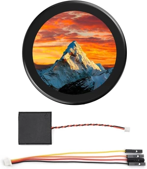 Waveshare ESP32-C6 1.43inch AMOLED Touch Round Display Development Board, 466×466 Pixels, 160MHz RISC-V Processor, QSPI Interface, Dual Digital Microphone Array, No Enclosure Waveshare ESP32-C6 1.43inch AMOLED Touch Round Display Development Board, 466×466 Pixels, 160MHz RISC-V Processor, QSPI Interface, Dual Digital Microphone Array, No Enclosure