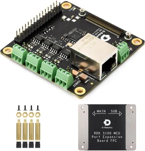 Waveshare D-Robotics RDK S100 MCU Port Expansion Board, Designed for RDK S100 Development Kit, Supports Easy Access to Various Peripherals Waveshare D-Robotics RDK S100 MCU Port Expansion Board, Designed for RDK S100 Development Kit, Supports Easy Access to Various Peripherals