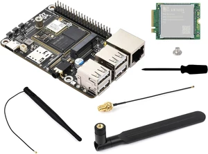 Waveshare Luckfox Pico Pi Linux Micro Dev Board, Core1106, 8GB eMMC, Intelligent Encoding Support, Built-in ISP3.2, Up to 5MP Image Processing, with 4G Module and Wireless, RV1106G2 Waveshare Luckfox Pico Pi Linux Micro Dev Board, Core1106, 8GB eMMC, Intelligent Encoding Support, Built-in ISP3.2, Up to 5MP Image Processing, with 4G Module and Wireless, RV1106G2