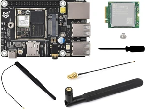 Waveshare Luckfox Pico Pi Linux Micro Dev Board, Core1106, 8GB eMMC, Intelligent Encoding Support, Built-in ISP3.2, Up to 5MP Image Processing, with 4G Module and Wireless, RV1106G3 Waveshare Luckfox Pico Pi Linux Micro Dev Board, Core1106, 8GB eMMC, Intelligent Encoding Support, Built-in ISP3.2, Up to 5MP Image Processing, with 4G Module and Wireless, RV1106G3