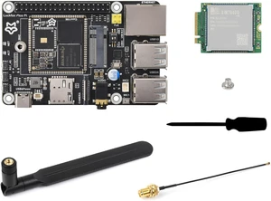 Waveshare Luckfox Pico Pi Linux Micro Dev Board,Core1106, 8GB eMMC, Intelligent Encoding Support, Built-in ISP3.2, Up to 5MP Image Processing, with 4G Module, RV1106G3 Waveshare Luckfox Pico Pi Linux Micro Dev Board,Core1106, 8GB eMMC, Intelligent Encoding Support, Built-in ISP3.2, Up to 5MP Image Processing, with 4G Module, RV1106G3