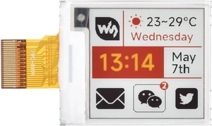 Waveshare 1.54inch e-Paper Display (G), Compatible with Raspberry Pi 5/4B/3B/Zero/Pico, Supports Jetson Nano/TX2/Xavier NX/Orin,e-Ink Display, 200x200, Red/Yellow/Black/White, Without Driver Board Waveshare 1.54inch e-Paper Display (G), Compatible with Raspberry Pi 5/4B/3B/Zero/Pico, Supports Jetson Nano/TX2/Xavier NX/Orin,e-Ink Display, 200x200, Red/Yellow/Black/White, Without Driver Board