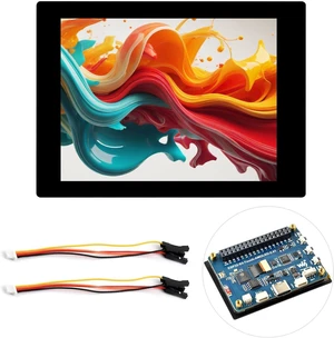 Waveshare ESP32-S3 2.41inch AMOLED Touch Display Development Board, 600×450, 32-bit LX7 Dual-core Processor, Onboard Accelerometer and Gyroscope Sensor, ESP32 with Display, Without Case Waveshare ESP32-S3 2.41inch AMOLED Touch Display Development Board, 600×450, 32-bit LX7 Dual-core Processor, Onboard Accelerometer and Gyroscope Sensor, ESP32 with Display, Without Case