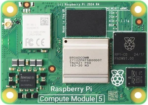 Waveshare CM5 Series, Comes with Ofiicial CM5108000, Antenna and Heatsink | Compatible with Raspberry Pi Compute Module 5, with Wireless / 8GB RAM / 0GB eMMC FLASH, High speed, large RAM, low power Waveshare CM5 Series, Comes with Ofiicial CM5108000, Antenna and Heatsink | Compatible with Raspberry Pi Compute Module 5, with Wireless / 8GB RAM / 0GB eMMC FLASH, High speed, large RAM, low power
