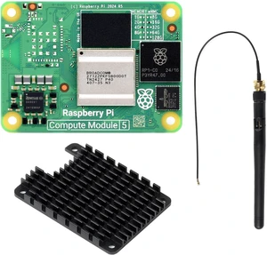 CM5 Series, Comes with Ofiicial CM5004016, Antenna and Heatsink | Compatible with Raspberry Pi Compute Module 4 CM5 Series, Comes with Ofiicial CM5004016, Antenna and Heatsink | Compatible with Raspberry Pi Compute Module 4