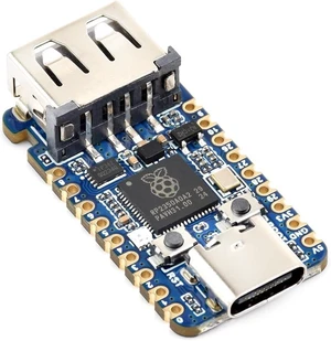 Waveshare RP2350A USB Mini Development Board, Based On Raspberry Pi RP2350A Dual-core & Dual-Architecture Microcontroller, 150MHz Operating Frequency Waveshare RP2350A USB Mini Development Board, Based On Raspberry Pi RP2350A Dual-core & Dual-Architecture Microcontroller, 150MHz Operating Frequency