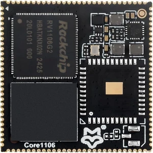 Waveshare Luckfox Core1106 Core Board Based On Rockchip RV1106 Chip, 8GB eMMC, Integrates ARM Cortex-A7/RISC-V MCU/NPU/ISP Processors, 128MB Memory, Without Wireless Waveshare Luckfox Core1106 Core Board Based On Rockchip RV1106 Chip, 8GB eMMC, Integrates ARM Cortex-A7/RISC-V MCU/NPU/ISP Processors, 128MB Memory, Without Wireless