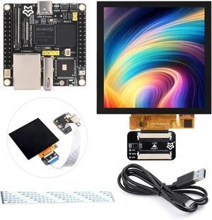 Waveshare Luckfox Pico Ultra RV1106 Linux Micro Development Board, Integrates ARM Cortex-A7/RISC-V MCU/NPU/ISP Processors, Without Wireless, Includes a 720X720 4inch Touch Display Waveshare Luckfox Pico Ultra RV1106 Linux Micro Development Board, Integrates ARM Cortex-A7/RISC-V MCU/NPU/ISP Processors, Without Wireless, Includes a 720X720 4inch Touch Display