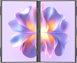 waveshare 14inch Dual-Screen Portable Monitor, Supports Windows/MacOS, Dual-1080p High Definition Foldable Screen, 100% SRGB, 178° Wide Viewing Angle, Built-in Gravity Sensor, Hi-Fi Speaker waveshare 14inch Dual-Screen Portable Monitor, Supports Windows/MacOS, Dual-1080p High Definition Foldable Screen, 100% SRGB, 178° Wide Viewing Angle, Built-in Gravity Sensor, Hi-Fi Speaker