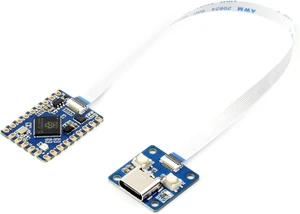 Waveshare RP2350-Tiny Development Board, Raspberry Pi Microcontroller Development Board, Based On RP2350A Dual-core & Dual-Architecture Microcontroller,Comes with USB Port Adapter Board Waveshare RP2350-Tiny Development Board, Raspberry Pi Microcontroller Development Board, Based On RP2350A Dual-core & Dual-Architecture Microcontroller,Comes with USB Port Adapter Board