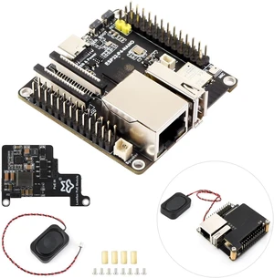 Waveshare ESP32-P4-NANO High-Performance Development Board, Based On ESP32-P4 Chip with RISC-V Dual-core and Single-core Processors, Bundle with PoE Module (4 Items) Waveshare ESP32-P4-NANO High-Performance Development Board, Based On ESP32-P4 Chip with RISC-V Dual-core and Single-core Processors, Bundle with PoE Module (4 Items)