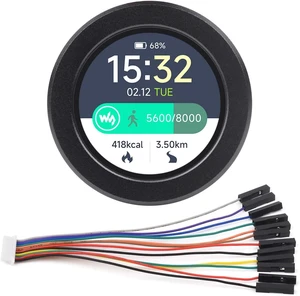 Waveshare RP2350 MCU Board, with 1.28inch Round Touch LCD, Dual-core & Dual-Architecture Design, 240×240 Pixels, 65K Color, IPS Panel, with Case Waveshare RP2350 MCU Board, with 1.28inch Round Touch LCD, Dual-core & Dual-Architecture Design, 240×240 Pixels, 65K Color, IPS Panel, with Case
