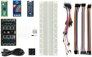 Waveshare Evaluation Kit, Compatible with Raspberry Pi Pico 2 Microcontroller Board, Based On Official RP2350 Chip, Dual-Core & Dual-Architecture Design, 11 Items Waveshare Evaluation Kit, Compatible with Raspberry Pi Pico 2 Microcontroller Board, Based On Official RP2350 Chip, Dual-Core & Dual-Architecture Design, 11 Items