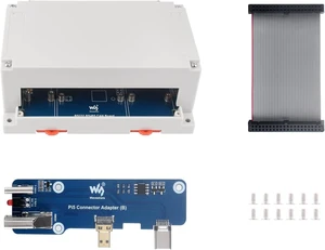 Waveshare Isolated RS232 / RS485 / CAN/CAN FD Expansion Board, Compatible with Raspberry Pi 5/ 4B, expands 2X RS485 + 1x RS232+ 1x CAN FD + 1x CAN, Extending NVME, ETH, USB, and 4G/5G, etc Waveshare Isolated RS232 / RS485 / CAN/CAN FD Expansion Board, Compatible with Raspberry Pi 5/ 4B, expands 2X RS485 + 1x RS232+ 1x CAN FD + 1x CAN, Extending NVME, ETH, USB, and 4G/5G, etc