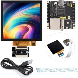 Waveshare Luckfox Pico Ultra RV1106 Linux Micro Development Board, Integrates ARM Cortex-A7/RISC-V MCU/NPU/ISP Processors, Comes with 4inch Display 720x720 Pixels, Not Include PoE Module and Wireless Waveshare Luckfox Pico Ultra RV1106 Linux Micro Development Board, Integrates ARM Cortex-A7/RISC-V MCU/NPU/ISP Processors, Comes with 4inch Display 720x720 Pixels, Not Include PoE Module and Wireless