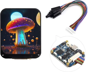 Waveshare ESP32-S3 1.69inch Display Development Board, 32-Bit 240MHz LX7 Dual-Core Processor, 240×280, Supports Wi-Fi/BLT, Accelerometer and Gyroscope Sensor, Micro LCD Display with ESP32-S3 Waveshare ESP32-S3 1.69inch Display Development Board, 32-Bit 240MHz LX7 Dual-Core Processor, 240×280, Supports Wi-Fi/BLT, Accelerometer and Gyroscope Sensor, Micro LCD Display with ESP32-S3