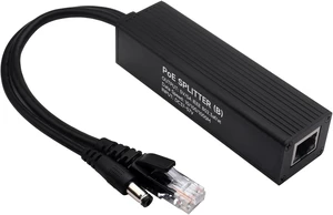 Waveshare Industrial Giga-bit PoE Splitter, DC Power Output Port, Onboard MPS Control Chip Waveshare Industrial Giga-bit PoE Splitter, DC Power Output Port, Onboard MPS Control Chip
