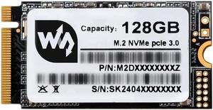 Waveshare 128GB Solid State Drive, SK M2 NVME 2242, 3D TLC Flash Memory, High-Speed Reading/Writing, More Reliable & Durable-128GB Waveshare 128GB Solid State Drive, SK M2 NVME 2242, 3D TLC Flash Memory, High-Speed Reading/Writing, More Reliable & Durable-128GB