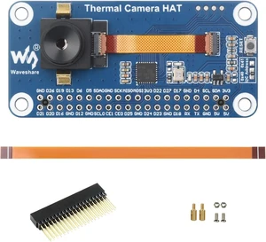 waveshare Long-Wave IR Thermal Imaging Camera Module, 80×62 Pixels, 90°FOV, with 40PIN GPIO Header Connector, Wide Angle Version waveshare Long-Wave IR Thermal Imaging Camera Module, 80×62 Pixels, 90°FOV, with 40PIN GPIO Header Connector, Wide Angle Version