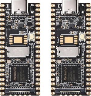 2PCS Waveshare Luckfox Pico RV1103 Linux Micro Development Board, Integrates ARM Cortex-A7/RISC-V MCU/NPU/ISP Processors 2PCS Waveshare Luckfox Pico RV1103 Linux Micro Development Board, Integrates ARM Cortex-A7/RISC-V MCU/NPU/ISP Processors