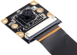 Waveshare IMX219 Camera Module, Compatible with Raspberry Pi 5, 8MP, MIPI-CSI Interface, 120° FOV, Comes with Pi5 CSI Flexible Cable 200mm, 3280×2464 Resolution Waveshare IMX219 Camera Module, Compatible with Raspberry Pi 5, 8MP, MIPI-CSI Interface, 120° FOV, Comes with Pi5 CSI Flexible Cable 200mm, 3280×2464 Resolution