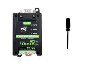 Waveshare RS232 to RS485/422 Active Digital Isolated Converter Onboard Original SP3232EEN and SP485EEN Chips, RS232 DB9 Male Port Waveshare RS232 to RS485/422 Active Digital Isolated Converter Onboard Original SP3232EEN and SP485EEN Chips, RS232 DB9 Male Port