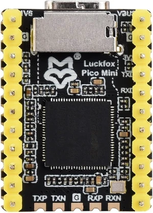 Waveshare Luckfox Pico Mini RV1103 Linux Micro Development Board, Integrates ARM Cortex-A7/RISC-V MCU/NPU/ISP Processors with Flash, with Pre-soldered Header Waveshare Luckfox Pico Mini RV1103 Linux Micro Development Board, Integrates ARM Cortex-A7/RISC-V MCU/NPU/ISP Processors with Flash, with Pre-soldered Header