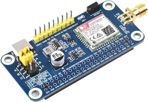 Waveshare SIM7028 NB-IoT HAT Supports Global Band NB-IoT Communication, Compatible with Raspberry Pi, Onboard 40PIN GPIO Header, Comes with GSM Antenna Waveshare SIM7028 NB-IoT HAT Supports Global Band NB-IoT Communication, Compatible with Raspberry Pi, Onboard 40PIN GPIO Header, Comes with GSM Antenna