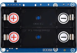 Waveshare UPS HAT (D) for Raspberry Pi, Supports 21700 Li Battery (NOT Included), 5V Uninterruptible Power Supply, Pogo Pins Connector, Supports Charging and Power Output At The Same Time Waveshare UPS HAT (D) for Raspberry Pi, Supports 21700 Li Battery (NOT Included), 5V Uninterruptible Power Supply, Pogo Pins Connector, Supports Charging and Power Output At The Same Time