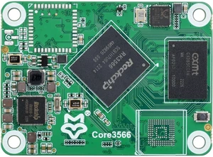 Waveshare Core3566 Module, Rockchip RK3566 Quad-Core Processor, Compatible with Raspberry Pi CM4, with Wireless 2GB RAM, 0GB eMMC Flash (Lite) Waveshare Core3566 Module, Rockchip RK3566 Quad-Core Processor, Compatible with Raspberry Pi CM4, with Wireless 2GB RAM, 0GB eMMC Flash (Lite)