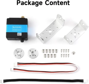 Waveshare 25kg.Cm Wide Range Voltage Serial Bus Servo, High Precision and Large Torque, with Programmable 360 Degrees Magnetic Encoder, Two-Way Feedback, Servo/Motor Mode Switchable Waveshare 25kg.Cm Wide Range Voltage Serial Bus Servo, High Precision and Large Torque, with Programmable 360 Degrees Magnetic Encoder, Two-Way Feedback, Servo/Motor Mode Switchable