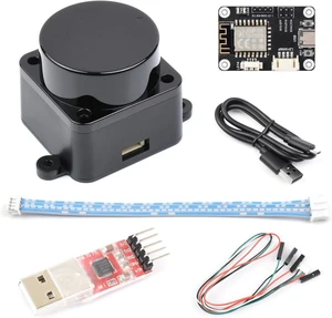 Waveshare DTOF Laser Lidar Sensor STL27L, 360° Omni-Directional Lidar, UART Bus Waveshare DTOF Laser Lidar Sensor STL27L, 360° Omni-Directional Lidar, UART Bus