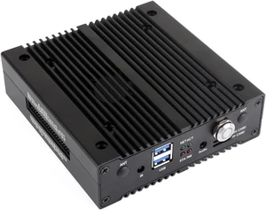 waveshare NAS Multi-Functional Mini-Computer Designed for Raspberry Pi Compute Module 4 (NOT Included), Network Storage, 4G Network, Metal Case waveshare NAS Multi-Functional Mini-Computer Designed for Raspberry Pi Compute Module 4 (NOT Included), Network Storage, 4G Network, Metal Case