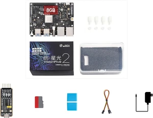 Waveshare VisionFive2 8GB Starter Kit, VisionFive2 RISC-V Single Board Computer, Comes with a UART Module (7 Items) Waveshare VisionFive2 8GB Starter Kit, VisionFive2 RISC-V Single Board Computer, Comes with a UART Module (7 Items)