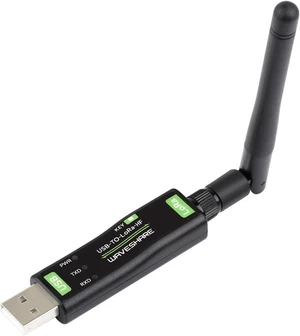 Waveshare USB to LoRa Data Transfer Module, Based On SX1262, Suitable for Data Acquisition in Industry and Agriculture-TCXO Crystal oscillator Waveshare USB to LoRa Data Transfer Module, Based On SX1262, Suitable for Data Acquisition in Industry and Agriculture-TCXO Crystal oscillator