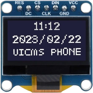 Waveshare 0.96inch OLED Display Module, 128×64 Resolution, SPI / I2C Communication, White Version Waveshare 0.96inch OLED Display Module, 128×64 Resolution, SPI / I2C Communication, White Version