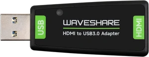 waveshare USB Port High Definition HDMI Video Capture Card, for Gaming/Streaming/Cameras, HDMI to USB waveshare USB Port High Definition HDMI Video Capture Card, for Gaming/Streaming/Cameras, HDMI to USB