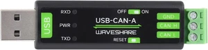 Waveshare USB to CAN Adapter Model A, STM32 Chip Solution, Multiple Working Modes, Multi-System Compatible Waveshare USB to CAN Adapter Model A, STM32 Chip Solution, Multiple Working Modes, Multi-System Compatible