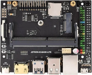 Waveshare Jetson Nano Lite Development Kit, Carrier Board Only, Compatible with Jetson Nano Module, 100mm x 80mm x 29mm, Mini ITX Motherboard Waveshare Jetson Nano Lite Development Kit, Carrier Board Only, Compatible with Jetson Nano Module, 100mm x 80mm x 29mm, Mini ITX Motherboard