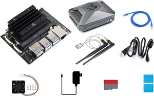 Waveshare Jetson Nano Development/Expansion Kit Alternative Solution of B01 Kit Comes with Jetson Nano Case TF Card and More Extra Accessorries (10 Items) Waveshare Jetson Nano Development/Expansion Kit Alternative Solution of B01 Kit Comes with Jetson Nano Case TF Card and More Extra Accessorries (10 Items)