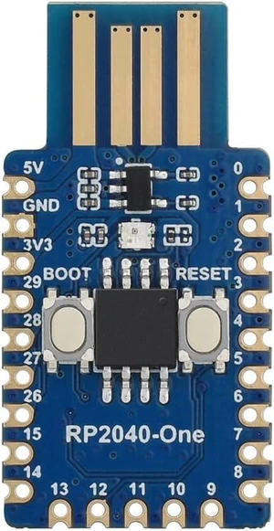Waveshare RP2040-One 4MB Flash MCU Board Compatible with Raspberry Pi RP2040