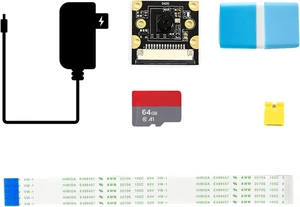 Waveshare Acce B for Jetson Nano Developer Kit Bundle with IMX219-77 Camera+Memory Card+Card Reader+Jumper Cap+US Power Adapter Waveshare Acce B for Jetson Nano Developer Kit Bundle with IMX219-77 Camera+Memory Card+Card Reader+Jumper Cap+US Power Adapter