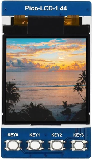 Waveshare 1.44inch LCD Module Compatible with Raspberry Pi Pico 65K RGB 128x128 Resolution SPI TFT Display Panel Waveshare 1.44inch LCD Module Compatible with Raspberry Pi Pico 65K RGB 128x128 Resolution SPI TFT Display Panel