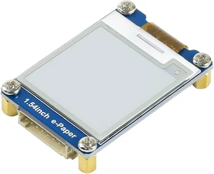 Waveshare 1.54inch E-Paper Display Module Compatible with Jetson Nano/Raspberry Pi 4B/3B+/3A+/3B/2B/1B+/1A+/Zero 2 W/Zero W/Zero 200x200 Resolution Black and White Waveshare 1.54inch E-Paper Display Module Compatible with Jetson Nano/Raspberry Pi 4B/3B+/3A+/3B/2B/1B+/1A+/Zero 2 W/Zero W/Zero 200x200 Resolution Black and White
