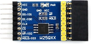 Waveshare Onboard Serial NOR Flash Memory W25Q128JV DataFlash Module Supports STM32F7 Series Quad-SPI Interface Waveshare Onboard Serial NOR Flash Memory W25Q128JV DataFlash Module Supports STM32F7 Series Quad-SPI Interface