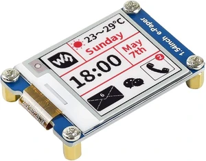 Waveshare 1.54inch E-Ink Display Module, Compatible with Raspberry Pi 5/4B/3B/Zero/Zero W/Zero 2W/Pico/Pico W/Pico WH, Three-Color, SPI Interface,200x200 Resolution Waveshare 1.54inch E-Ink Display Module, Compatible with Raspberry Pi 5/4B/3B/Zero/Zero W/Zero 2W/Pico/Pico W/Pico WH, Three-Color, SPI Interface,200x200 Resolution
