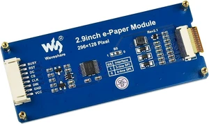 Waveshare 2.9inch e-Paper Compatible with Jetson Nano/Raspberry Pi 4B/ 3B+/ 3A+/ 3B/ 2B/ 1B+/ 1A+/ Zero 2 W/Zero W/Zero Waveshare 2.9inch e-Paper Compatible with Jetson Nano/Raspberry Pi 4B/ 3B+/ 3A+/ 3B/ 2B/ 1B+/ 1A+/ Zero 2 W/Zero W/Zero